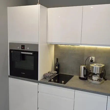 Apartment Garden Apartment Cracow- Shopping Mall 1Min, Underground Parking, Family Friendly, City Center Krakow
